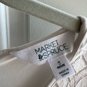 White Blouse. Medium petite.